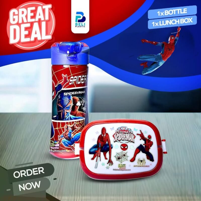 WATER BOTTLE WITH LUNCH BOX - Image 2