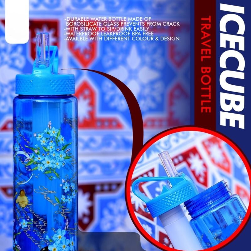 ice cube water bottle