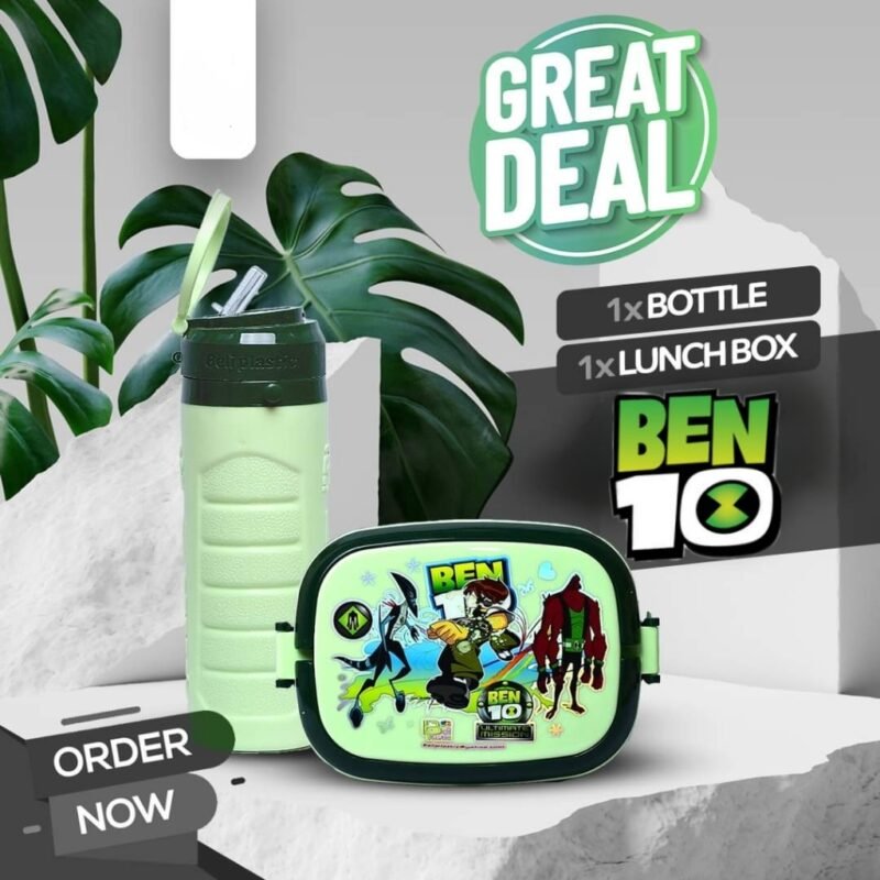 HOT AND COOL WATER BOTTLE AND LUNCH BOX