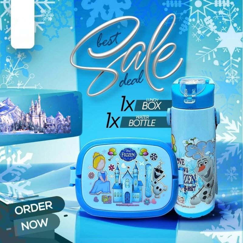 HOT AND COOL WATER BOTTLE AND LUNCH BOX