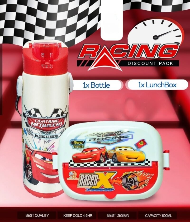HOT AND COOL WATER BOTTLE AND LUNCH BOX